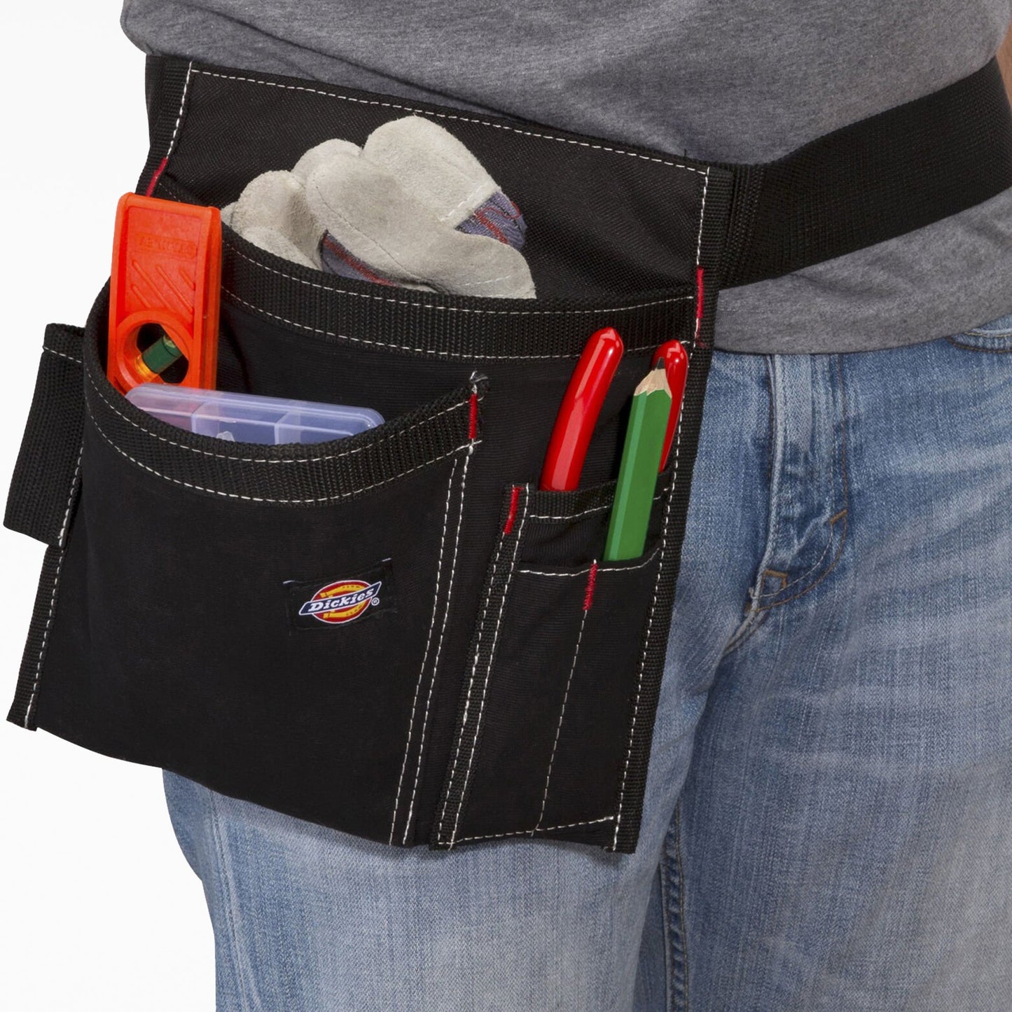 Dickies 5-Pocket Work Apron with Side Tool Pouch