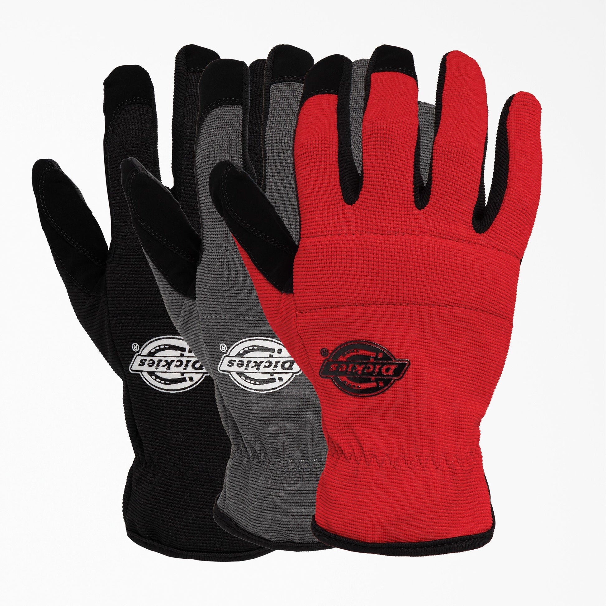 Dickies Multi-Purpose Work Gloves, 3-Pack