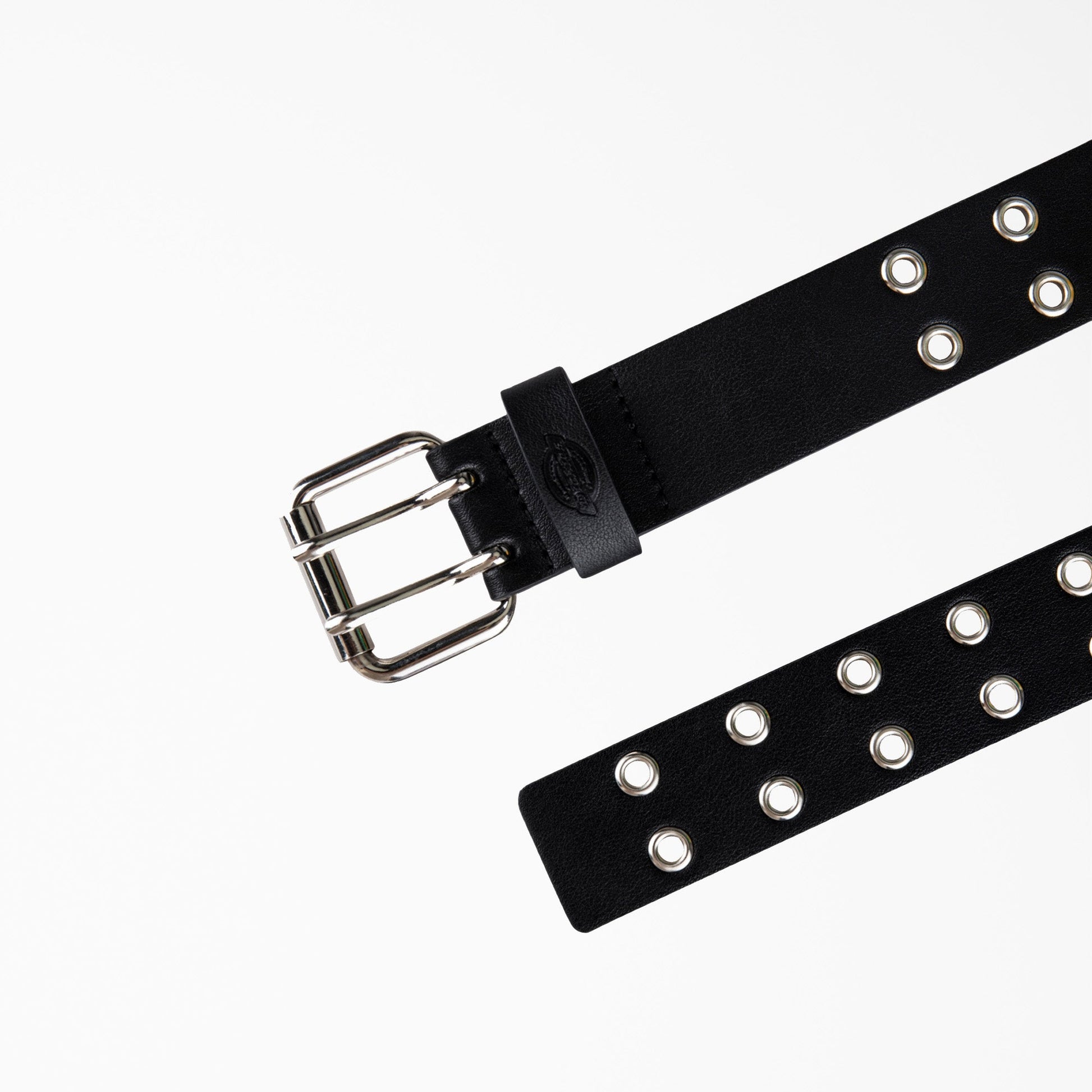 Dickies Women's Leather Double Grommet Belt