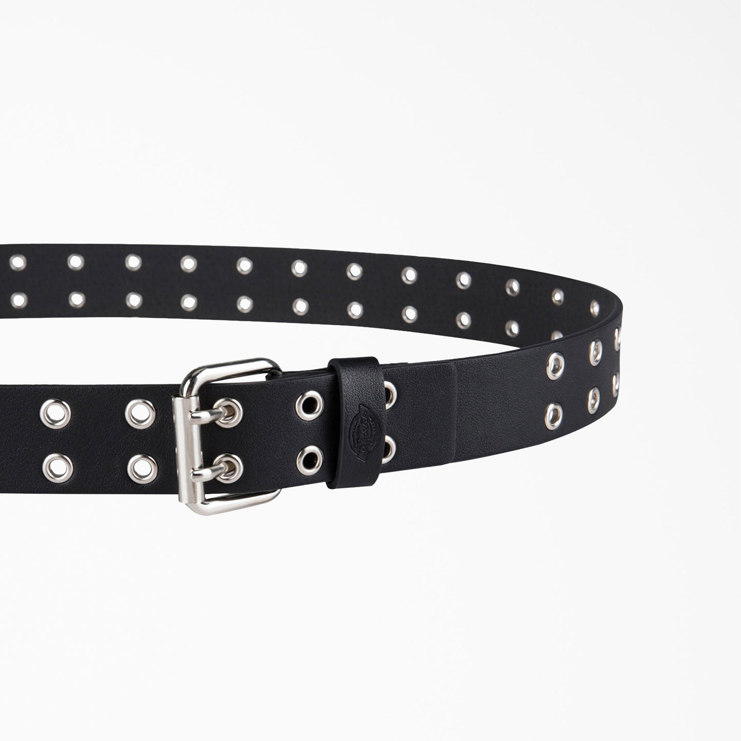 Dickies Women's Leather Double Grommet Belt