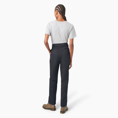 Dickies Women's Super Flex Straight Leg Work Pants