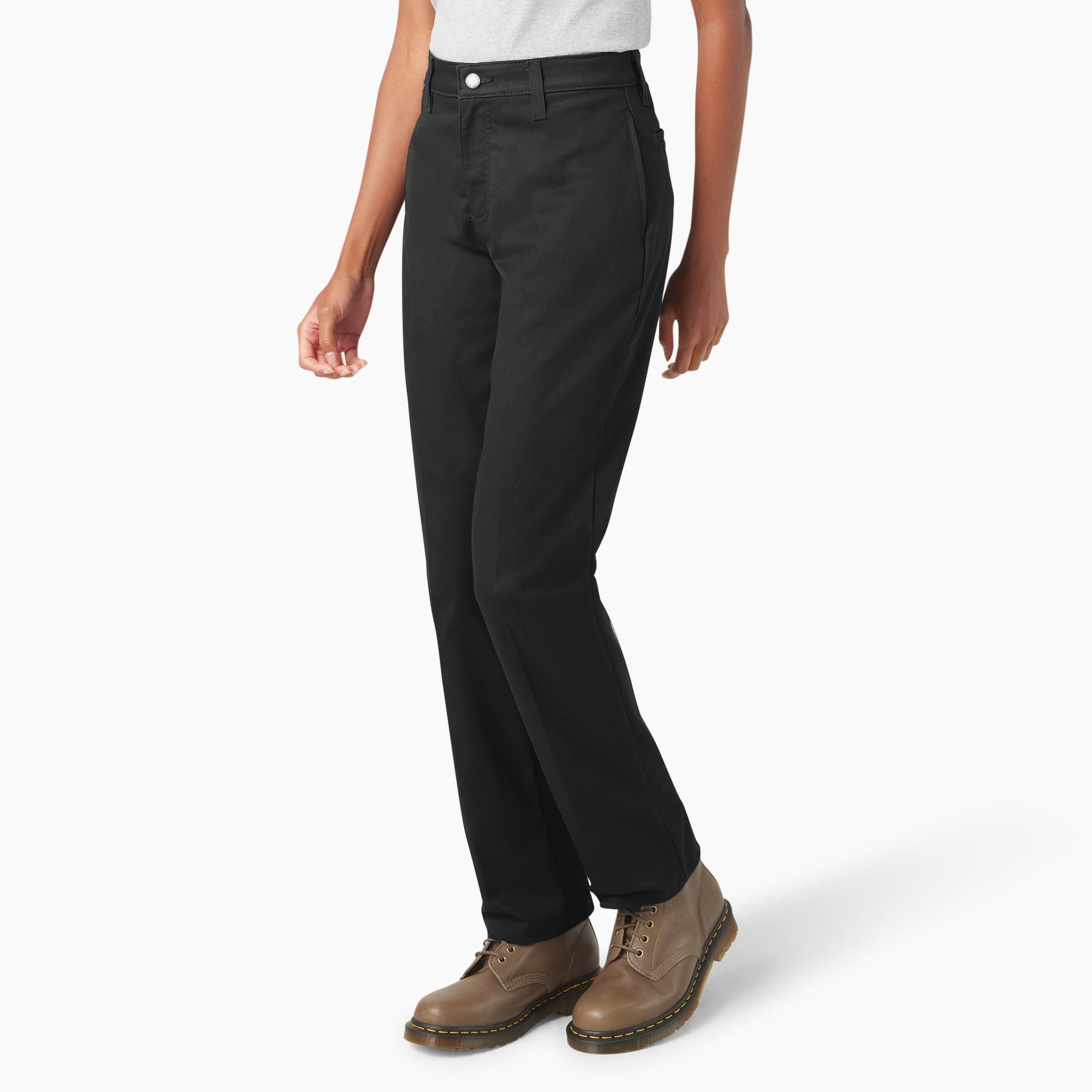 Dickies Women's Super Flex Straight Leg Work Pants
