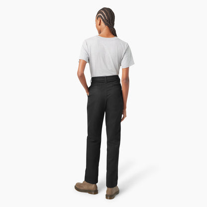Dickies Women's Super Flex Straight Leg Work Pants