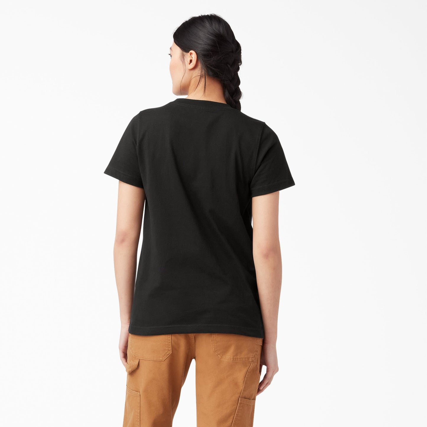 Dickies Women's Heavyweight Short Sleeve Pocket T-Shirt
