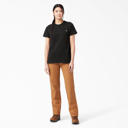 Dickies Women's Heavyweight Short Sleeve Pocket T-Shirt