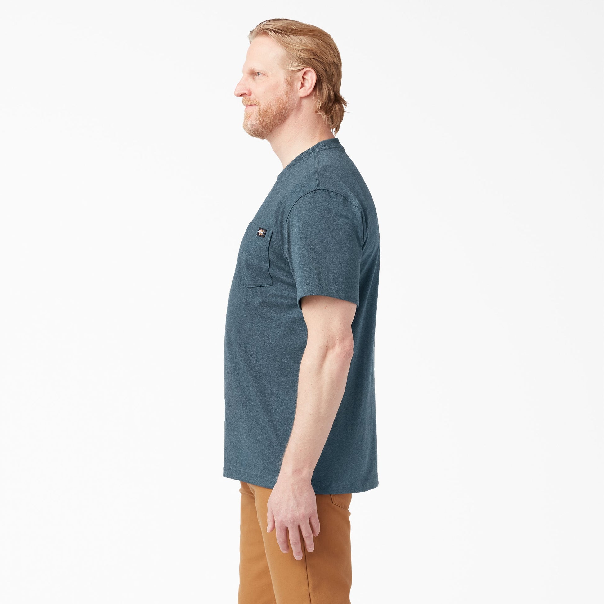 Dickies Heavyweight Heathered Short Sleeve Pocket T-Shirt