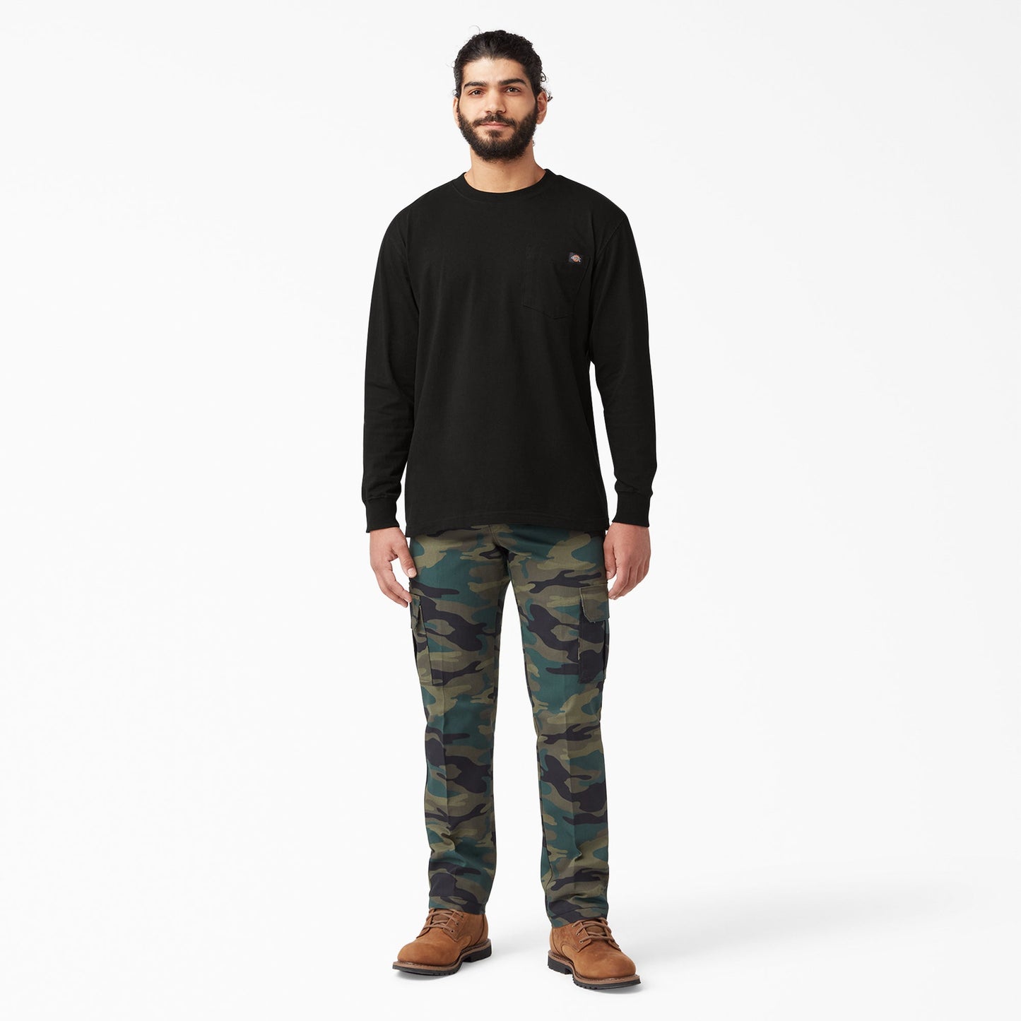 Dickies Heavyweight Long Sleeve Pocket T-Shirt