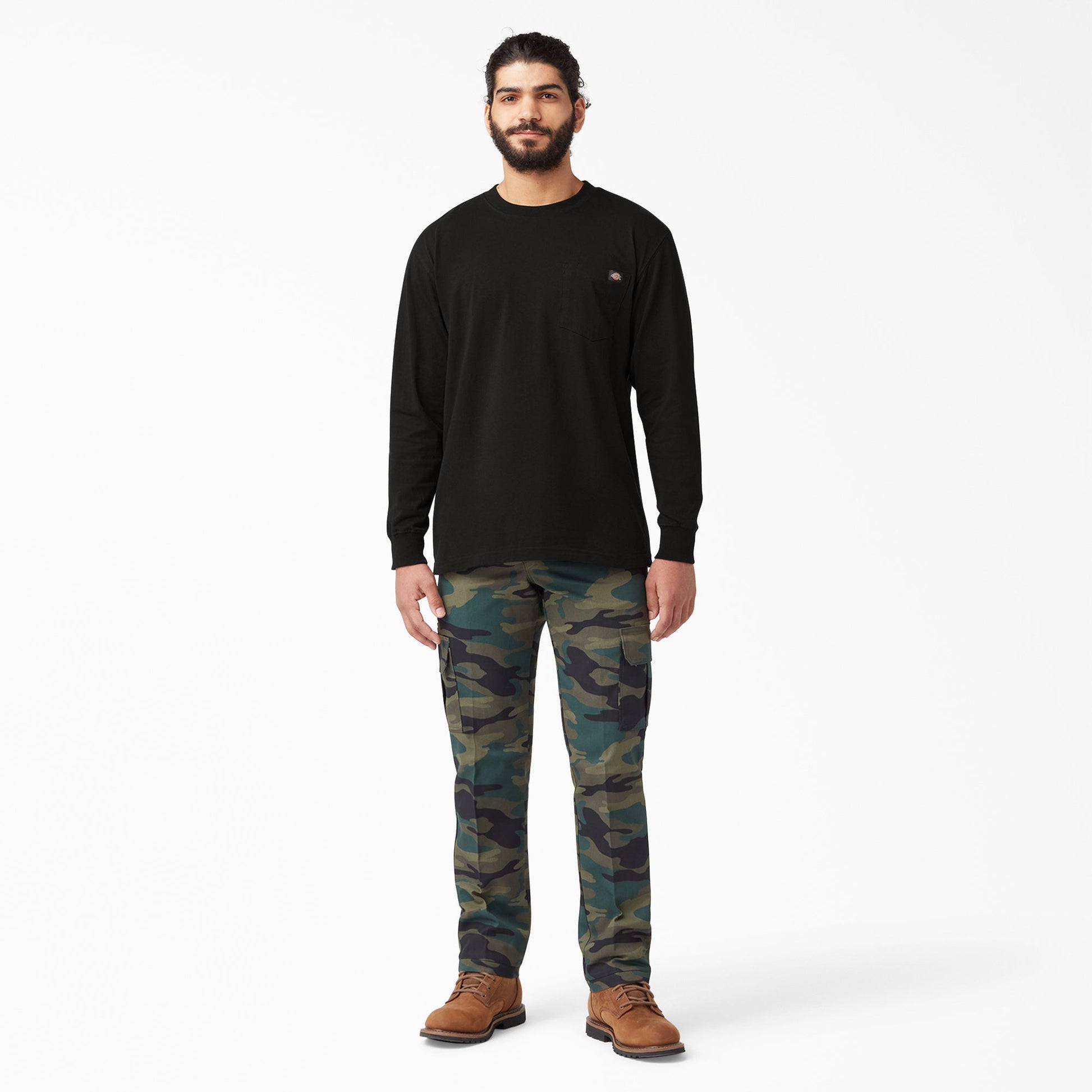 Dickies Heavyweight Long Sleeve Pocket T-Shirt