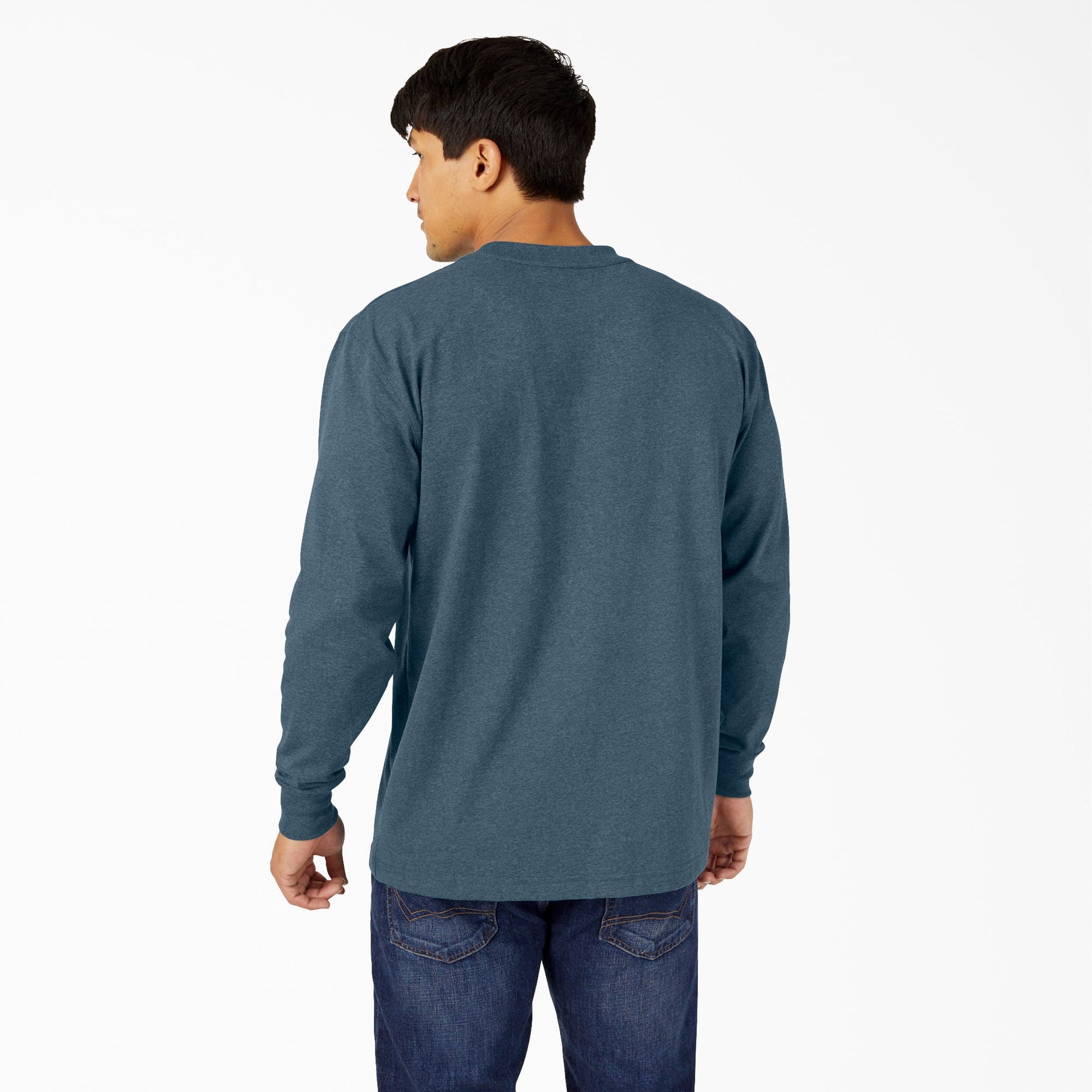 Dickies Heavyweight Heathered Long Sleeve Pocket T-Shirt
