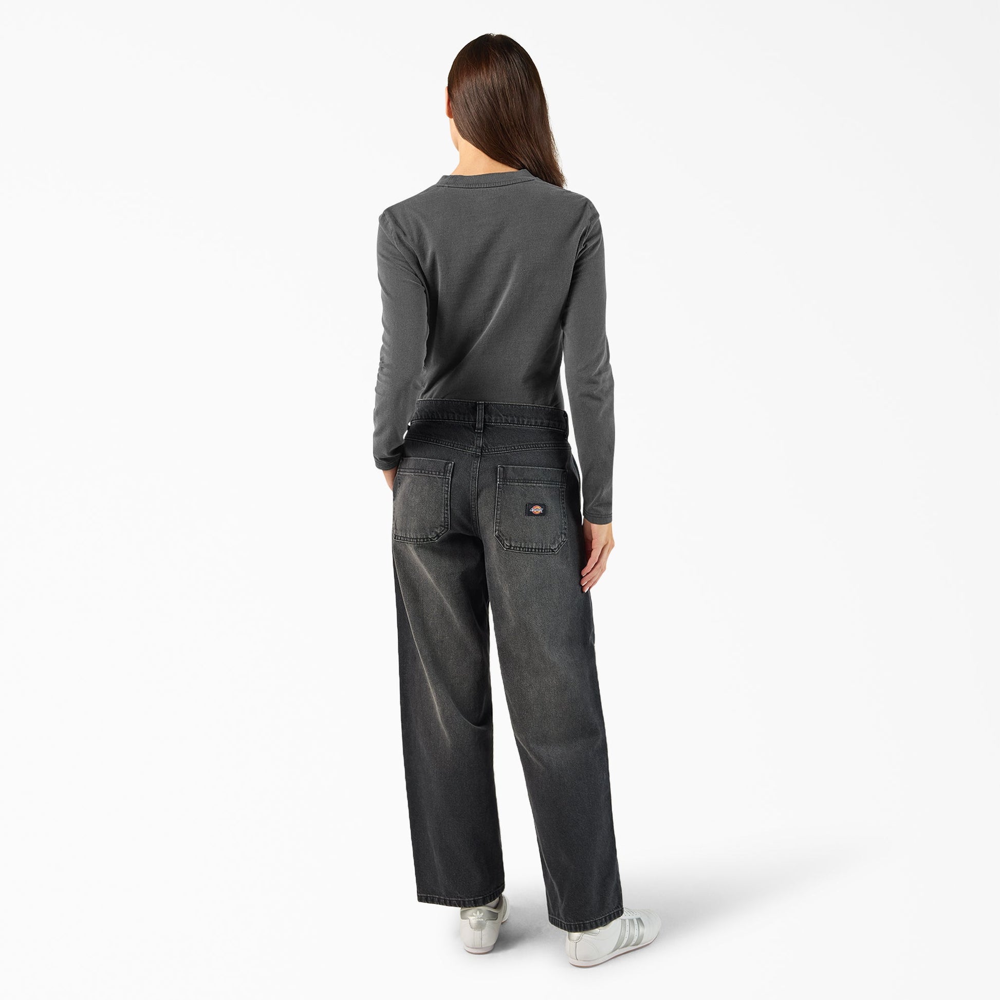 Dickies Women's Loose Fit Double Knee Jeans
