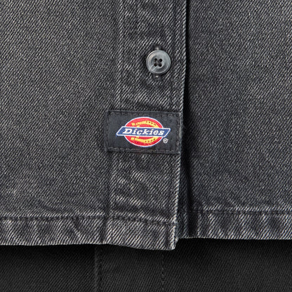 Dickies Women's Cropped Denim Work Shirt