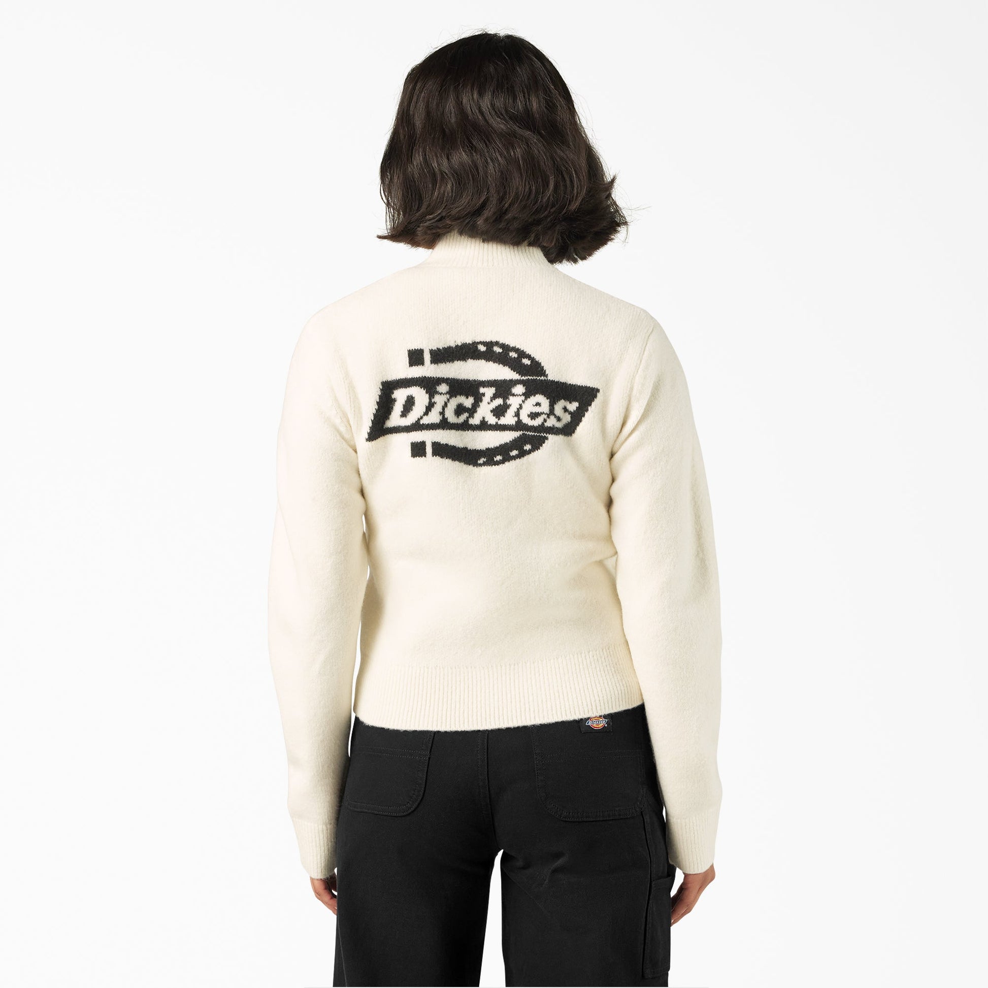 Dickies Women's Ruston Quarter Zip Sweater