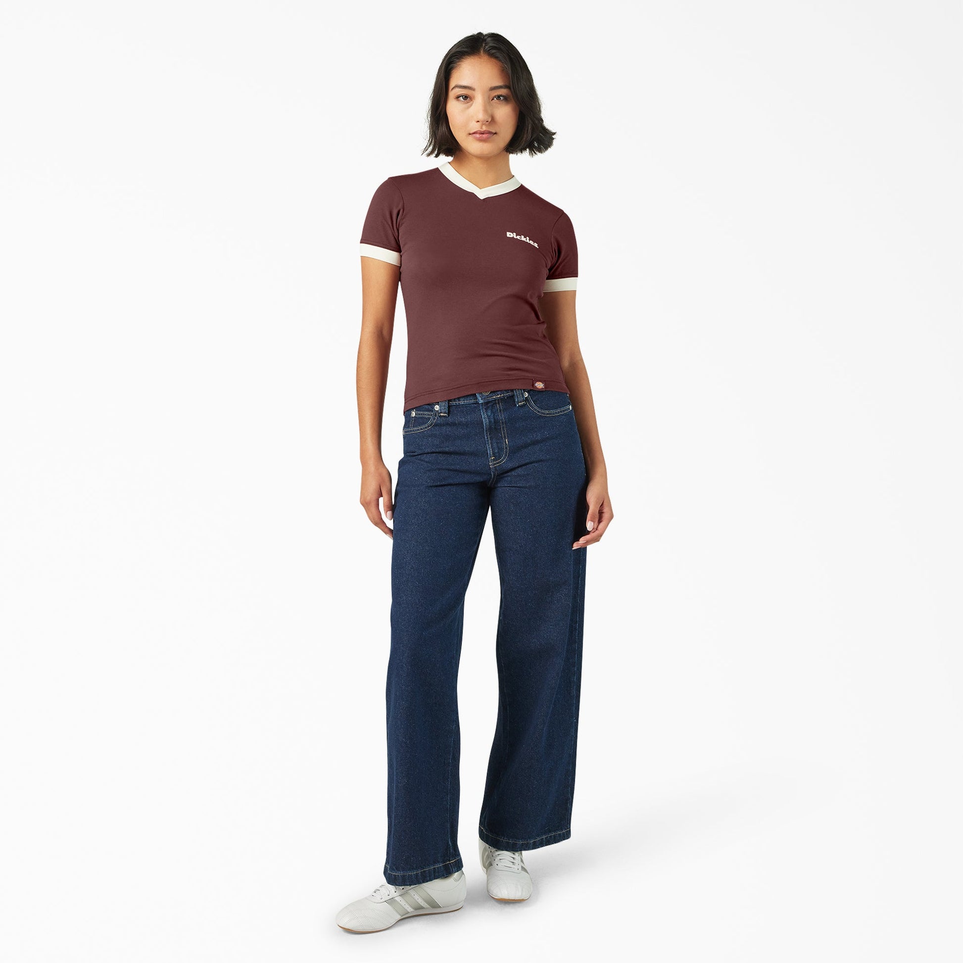 Dickies Women's Slayden Ringer Tee