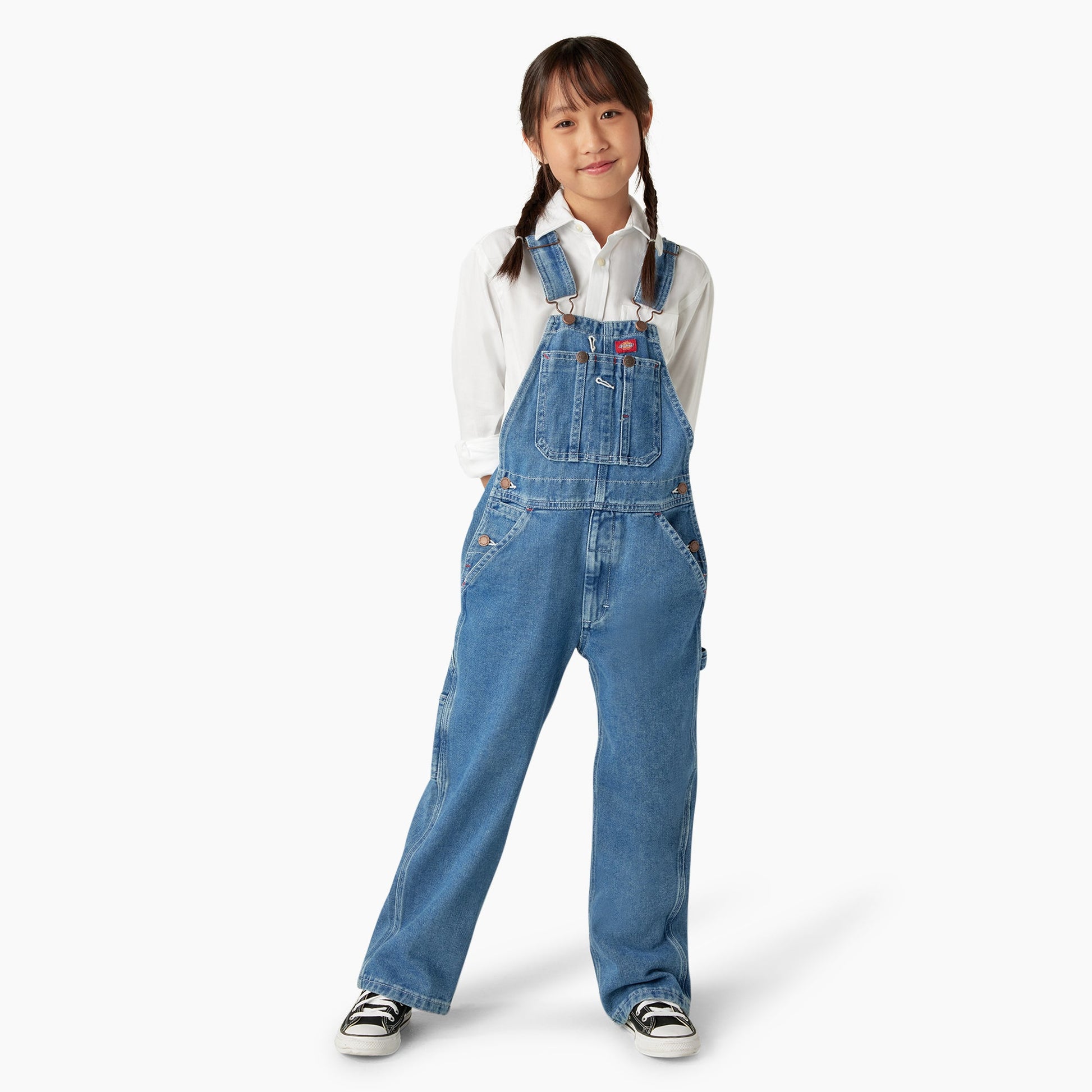 Dickies Kids' Denim Overalls