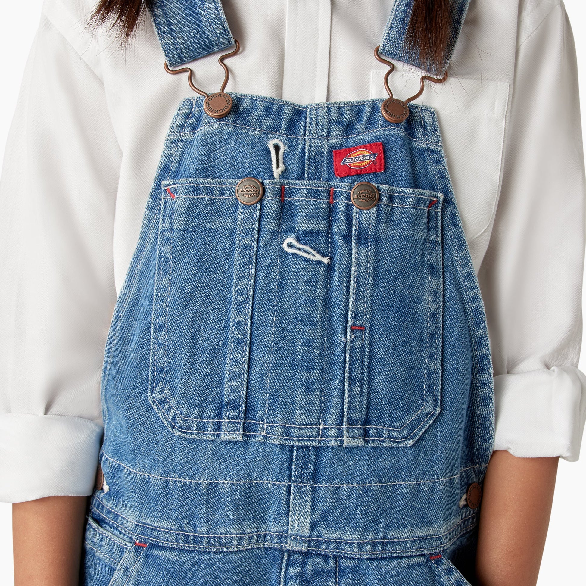 Dickies Kids' Denim Overalls