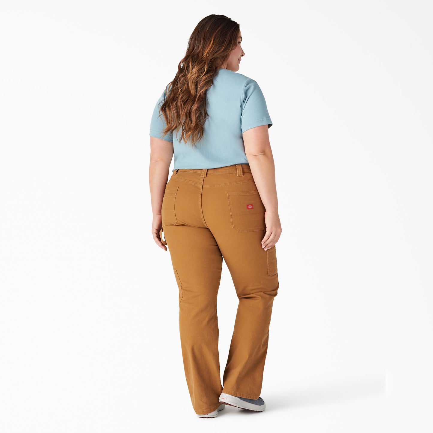 Dickies Women's Plus Heavyweight Short Sleeve Pocket T-Shirt