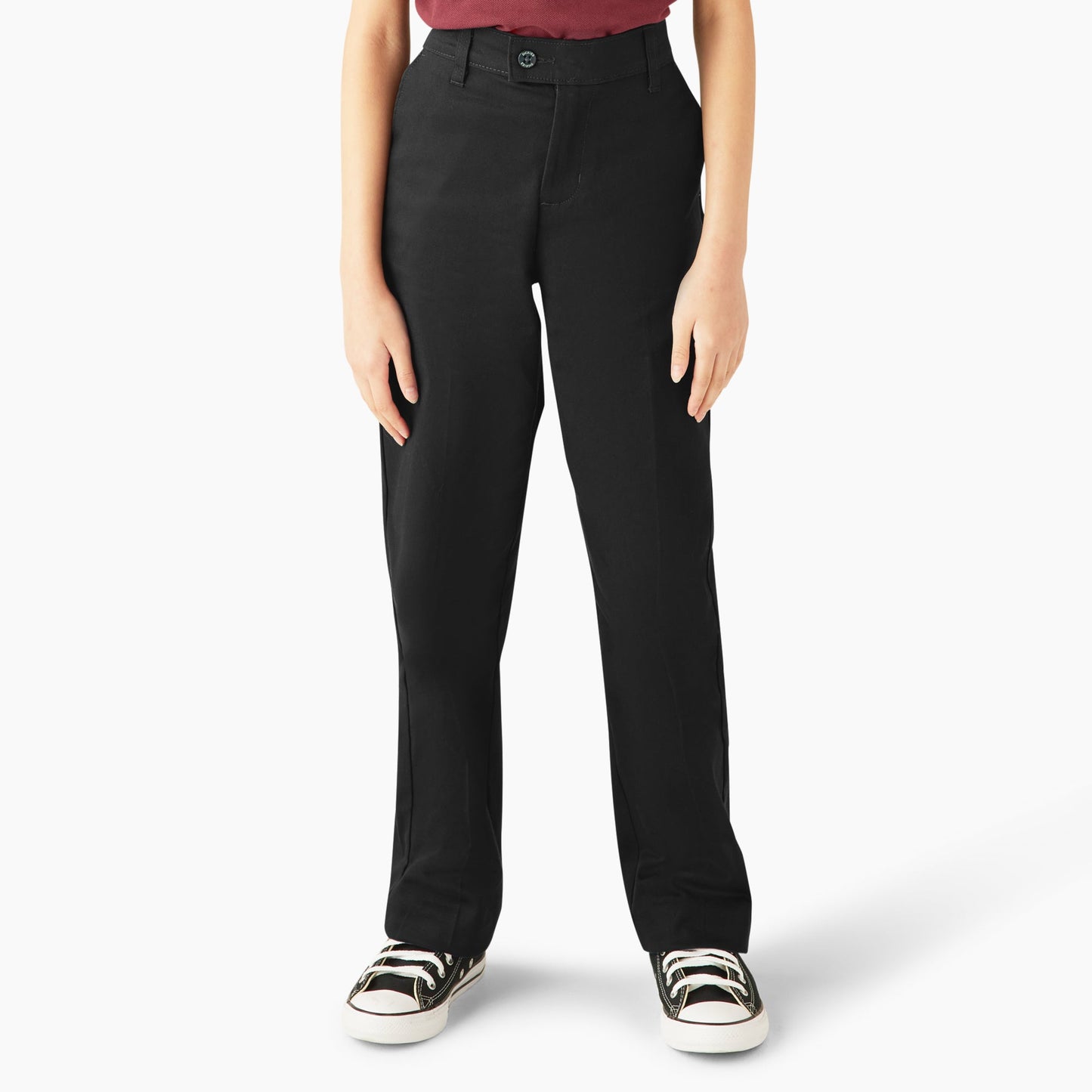 Dickies Girls' Slim Fit Pants, 4-20
