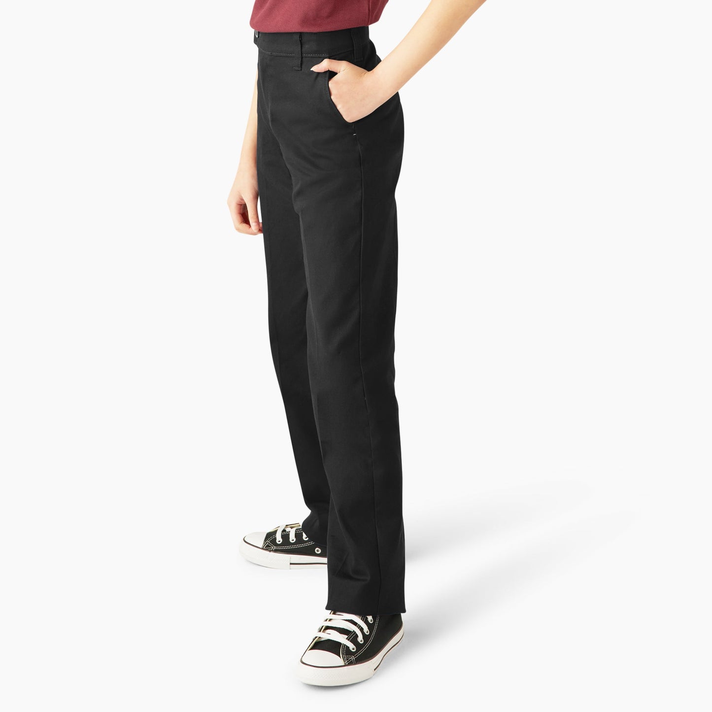 Dickies Girls' Slim Fit Pants, 4-20