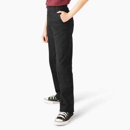 Dickies Girls' Slim Fit Pants, 4-20