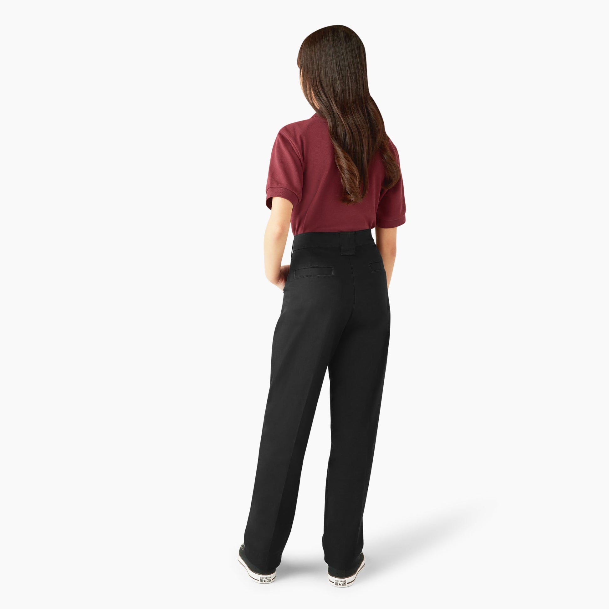 Dickies Girls' Slim Fit Pants, 4-20