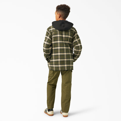 Dickies Boys' Flannel Shirt Jacket