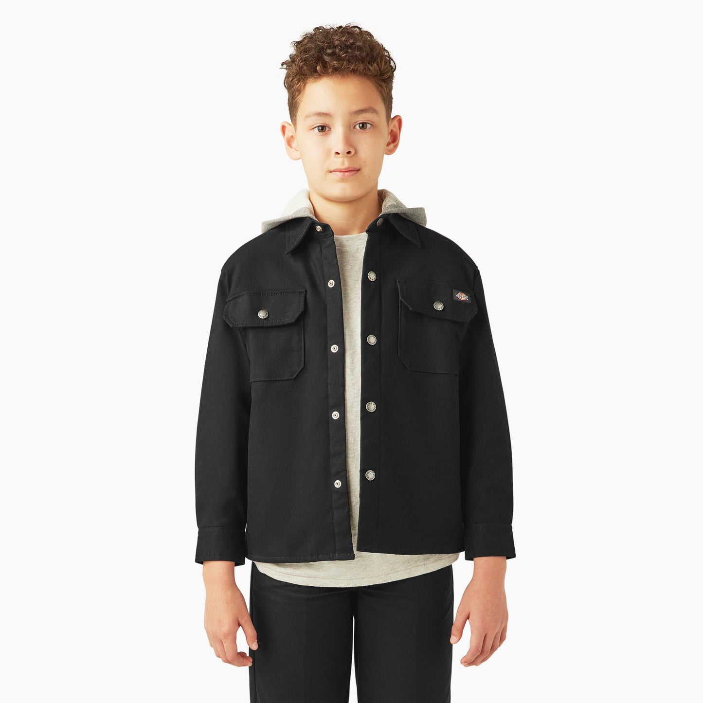 Dickies Boys' Duck Shirt Jacket