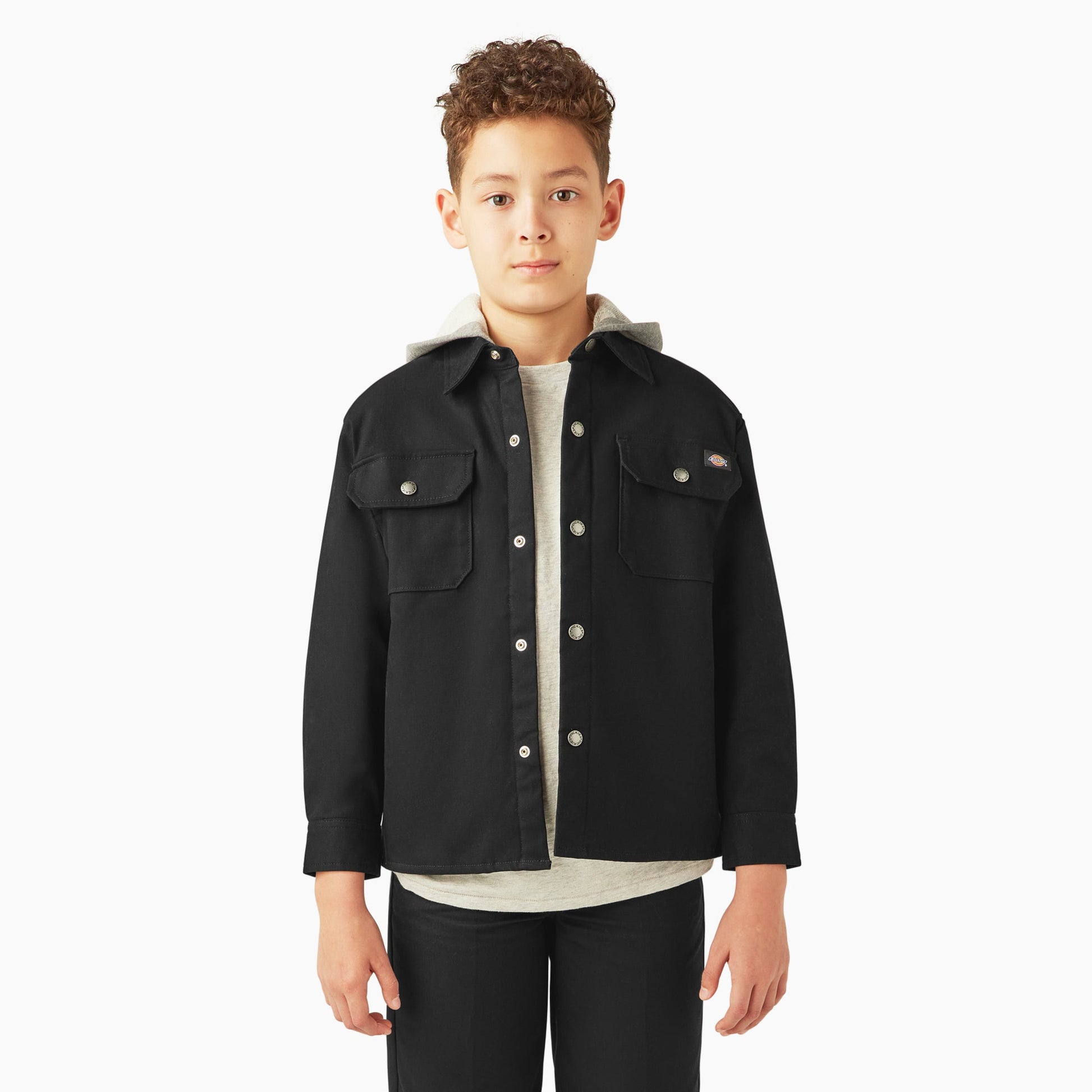 Dickies Boys' Duck Shirt Jacket