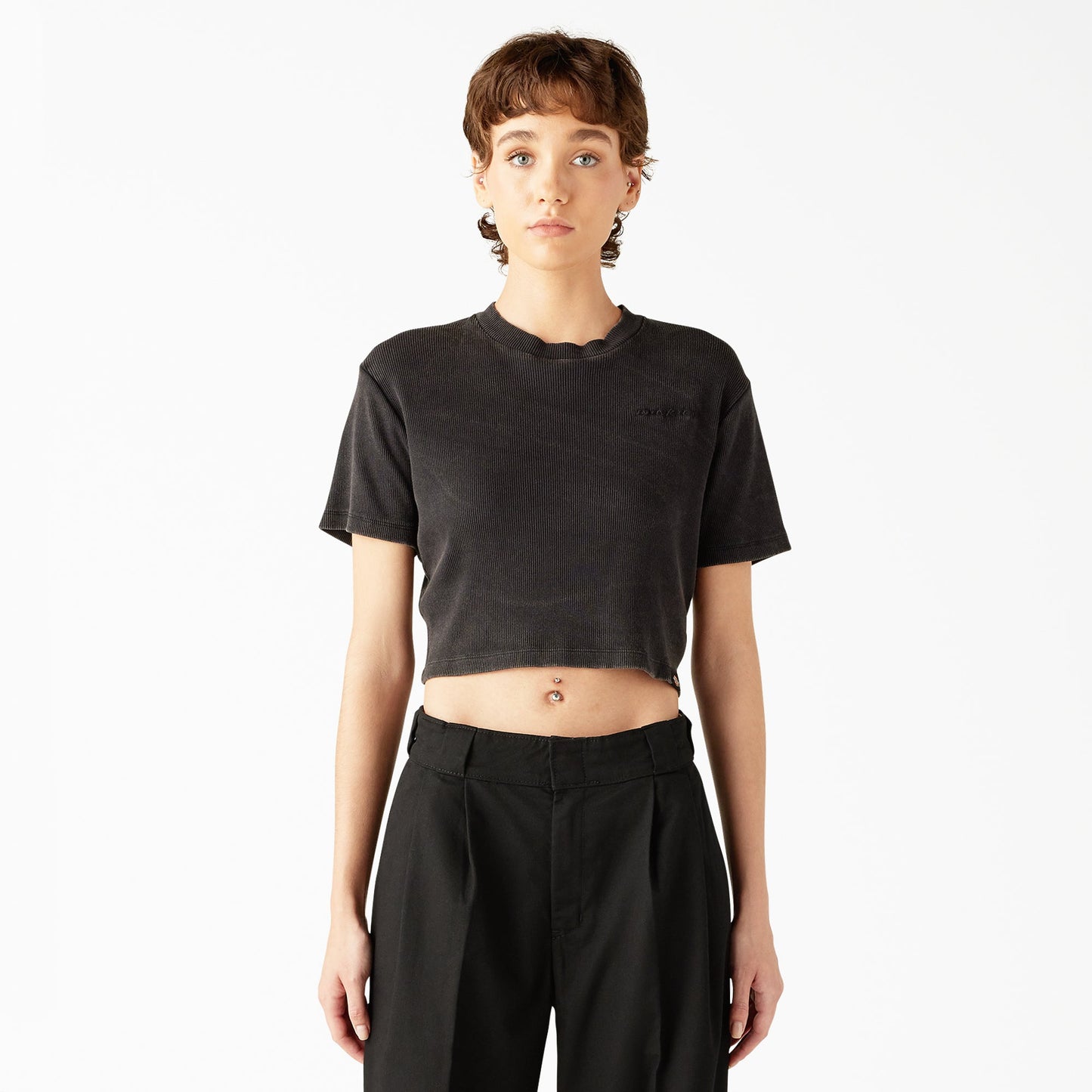 Dickies Women's Plentywood Cropped T-Shirt