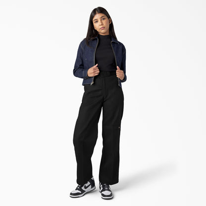 Dickies Women's Loose Fit Double Knee Work Pants