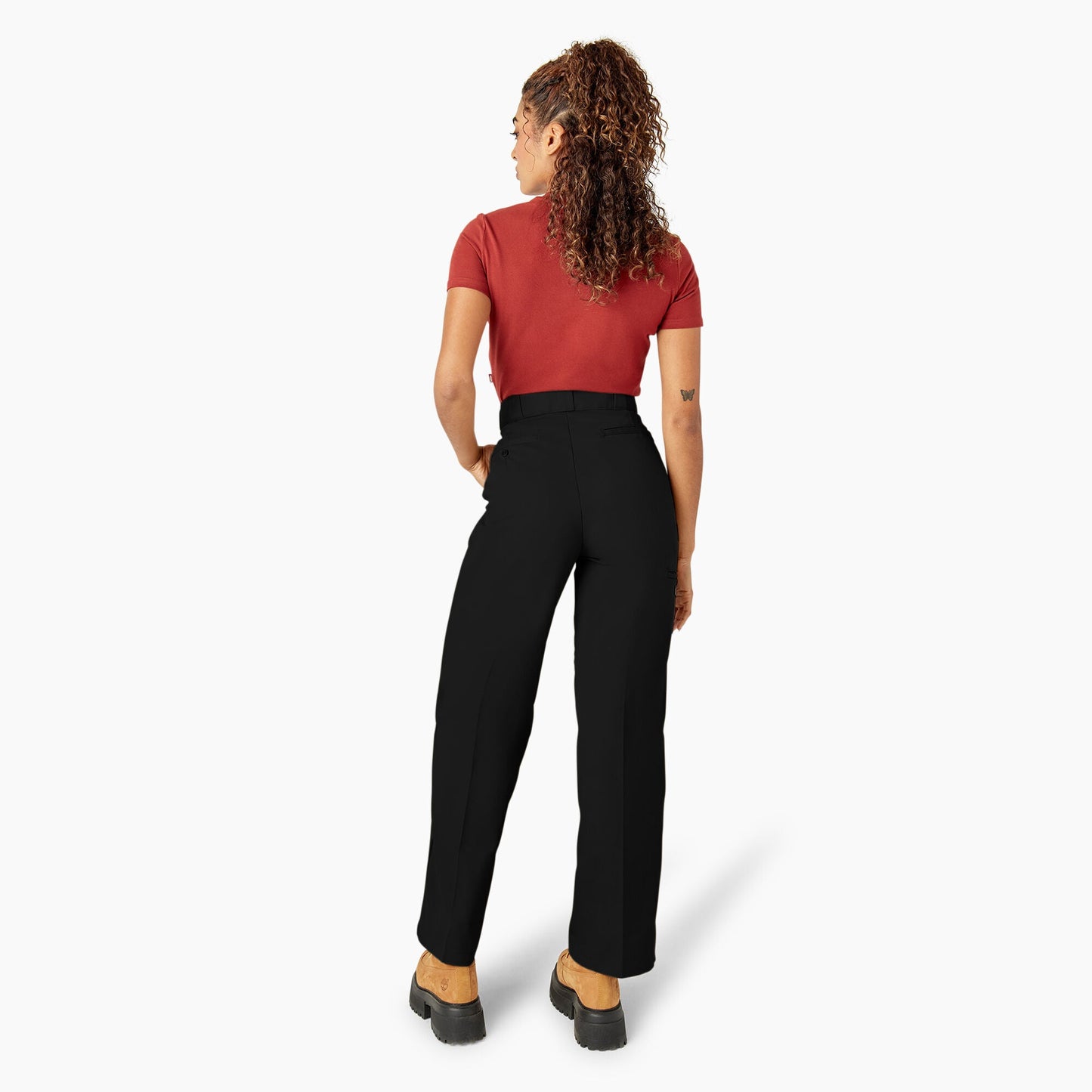 Dickies Women's Loose Fit Double Knee Work Pants