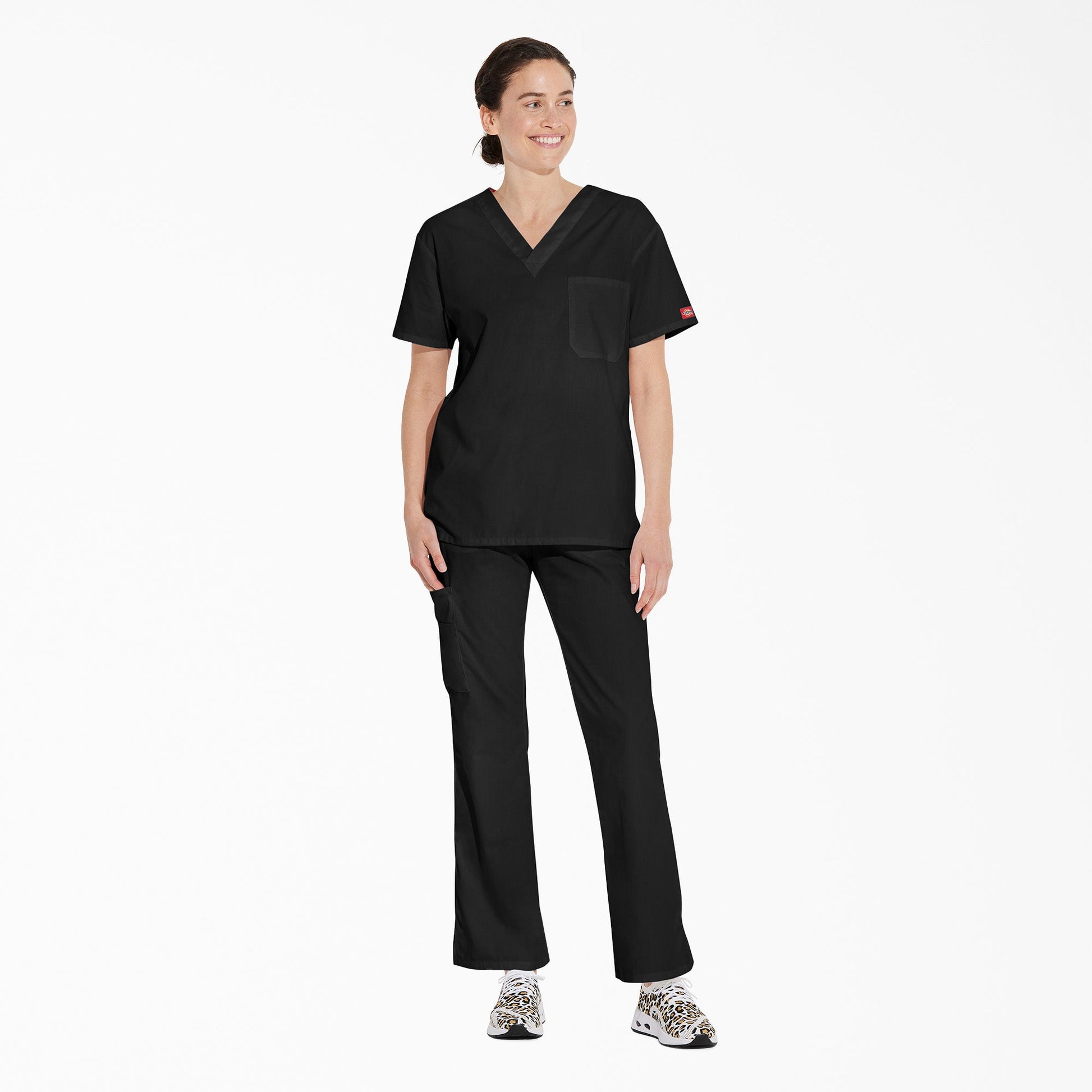 Dickies Unisex EDS Signature V-Neck Scrub Top