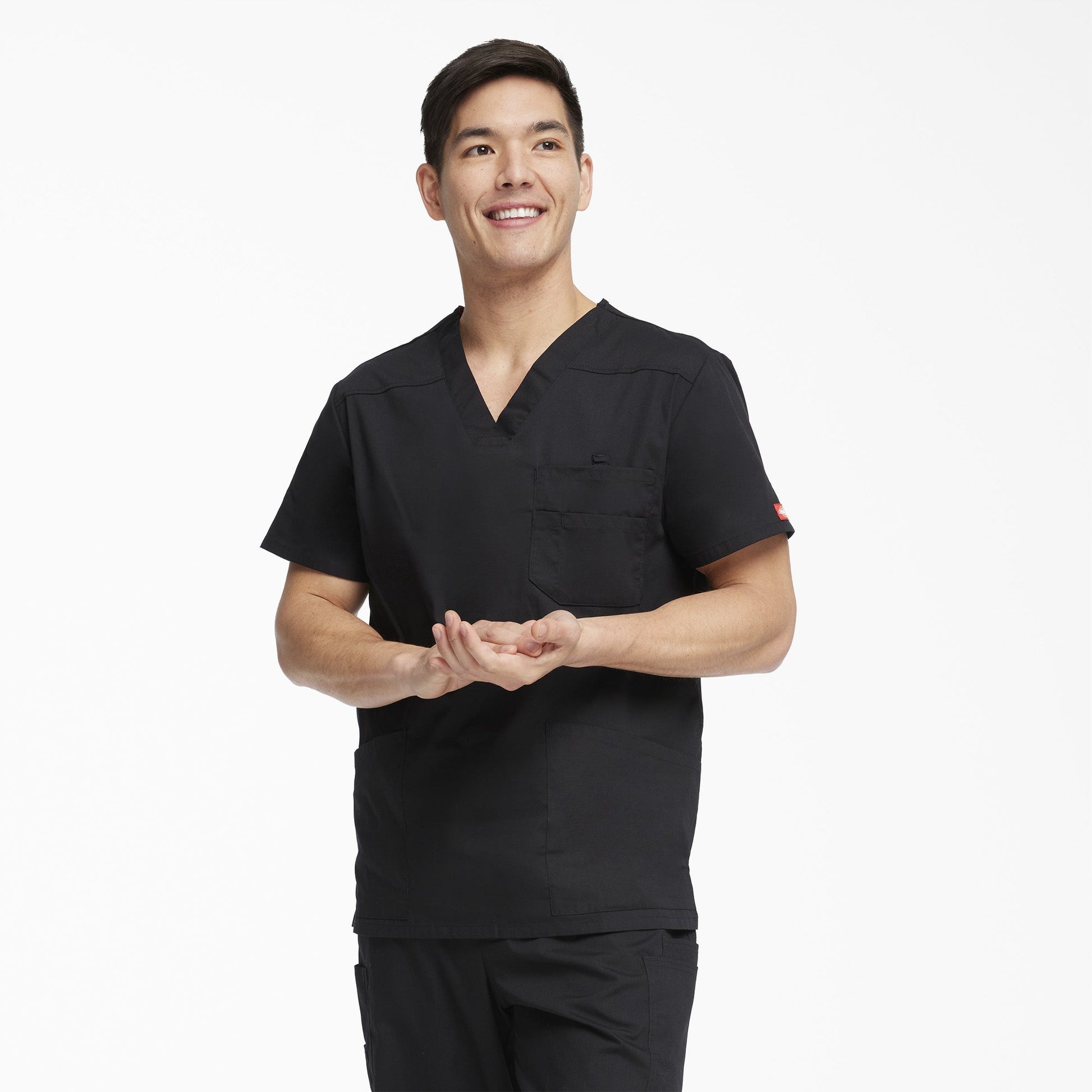 Dickies Men's EDS Signature V-Neck Scrub Top