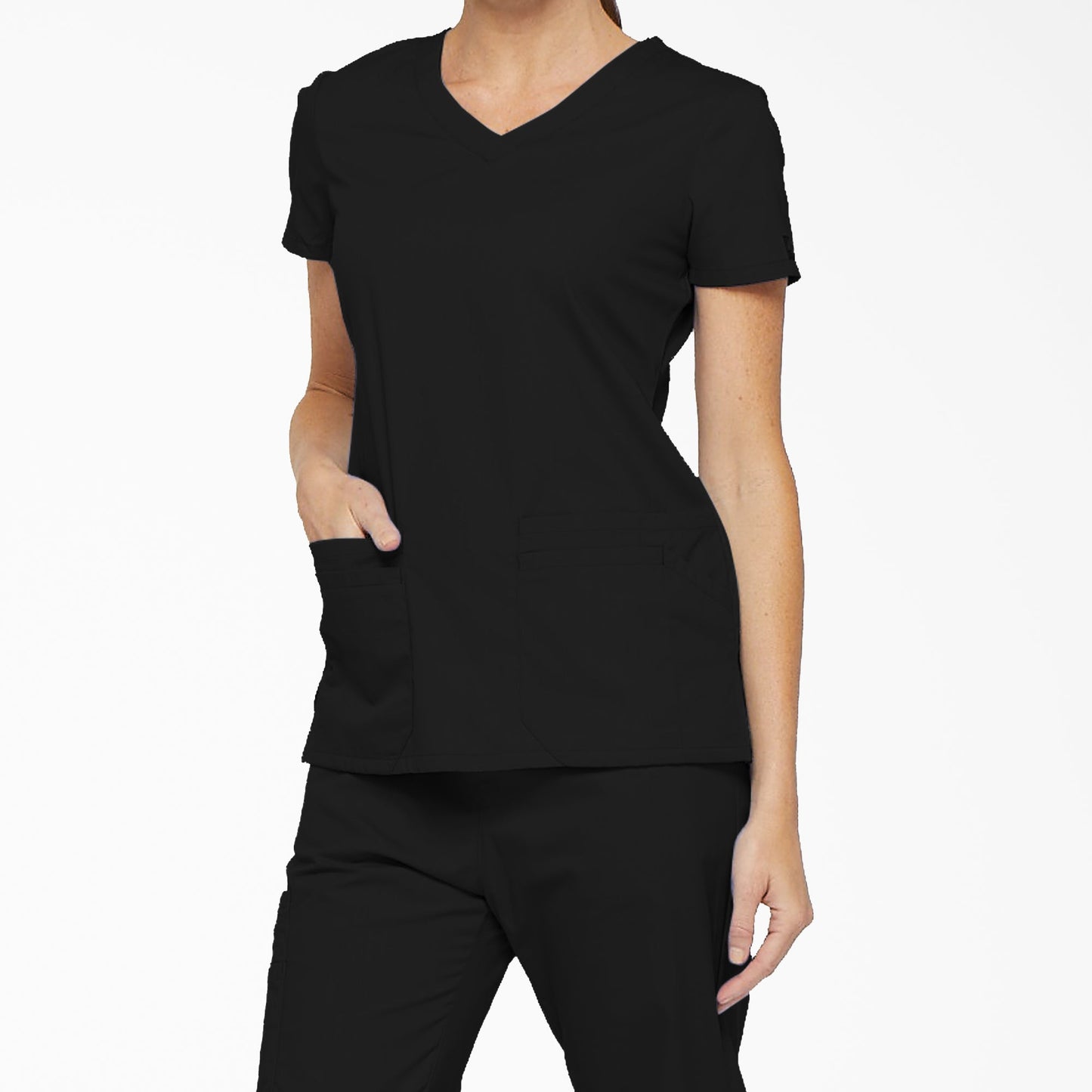 Dickies Women's EDS Signature V-Neck Scrub Top