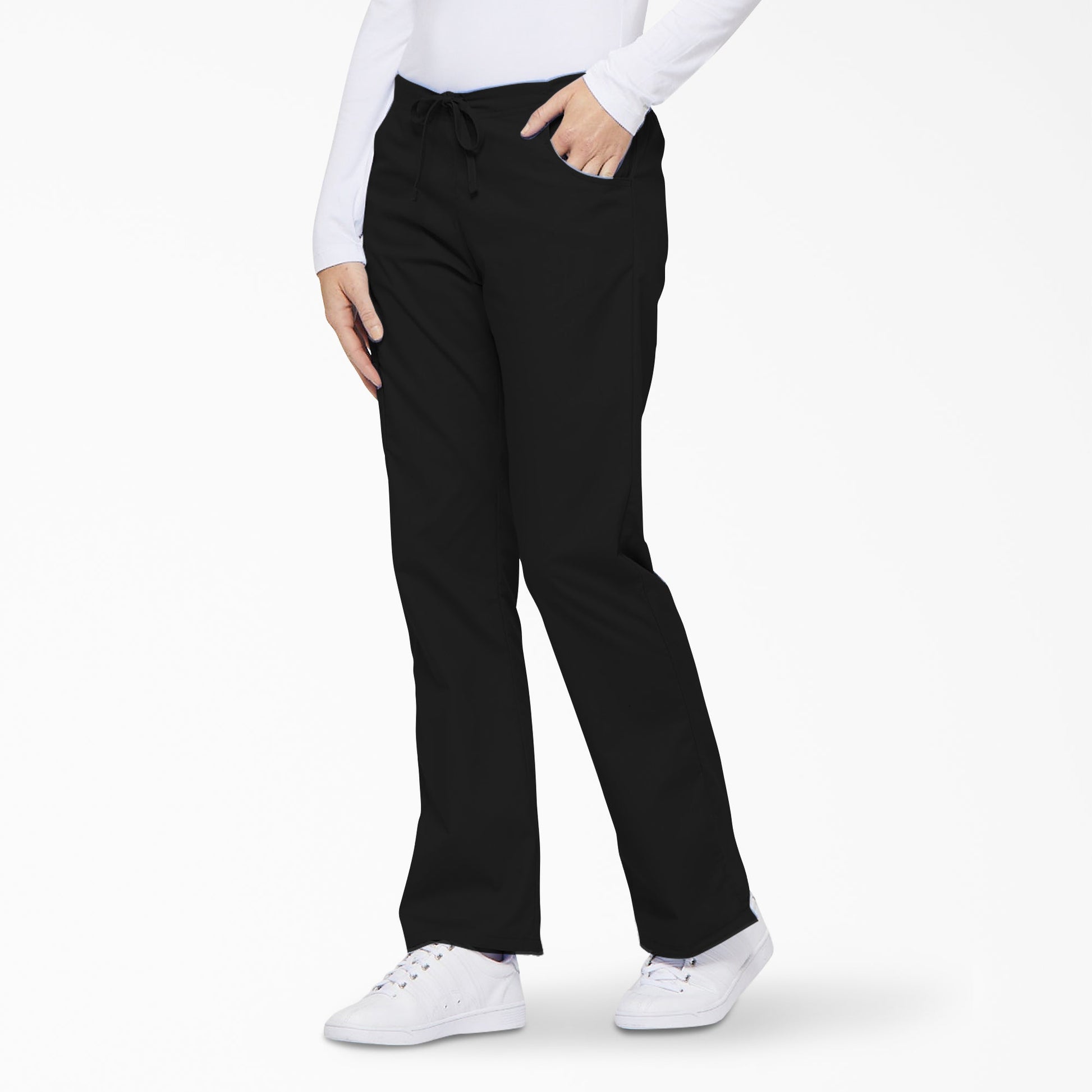 Dickies Women's EDS Signature Drawstring Cargo Scrub Pants