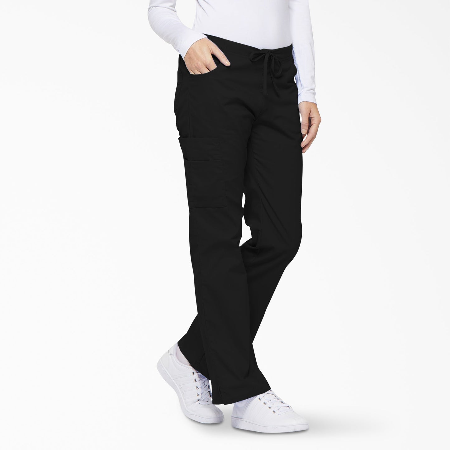 Dickies Women's EDS Signature Drawstring Cargo Scrub Pants