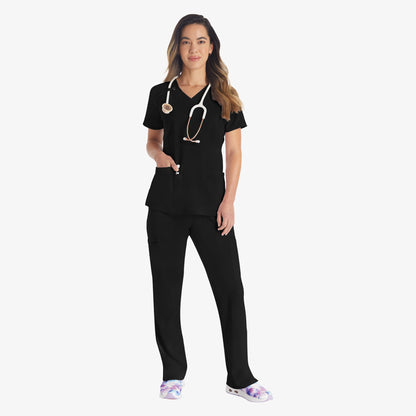 Dickies Women's EDS Essentials V-Neck Scrub Top