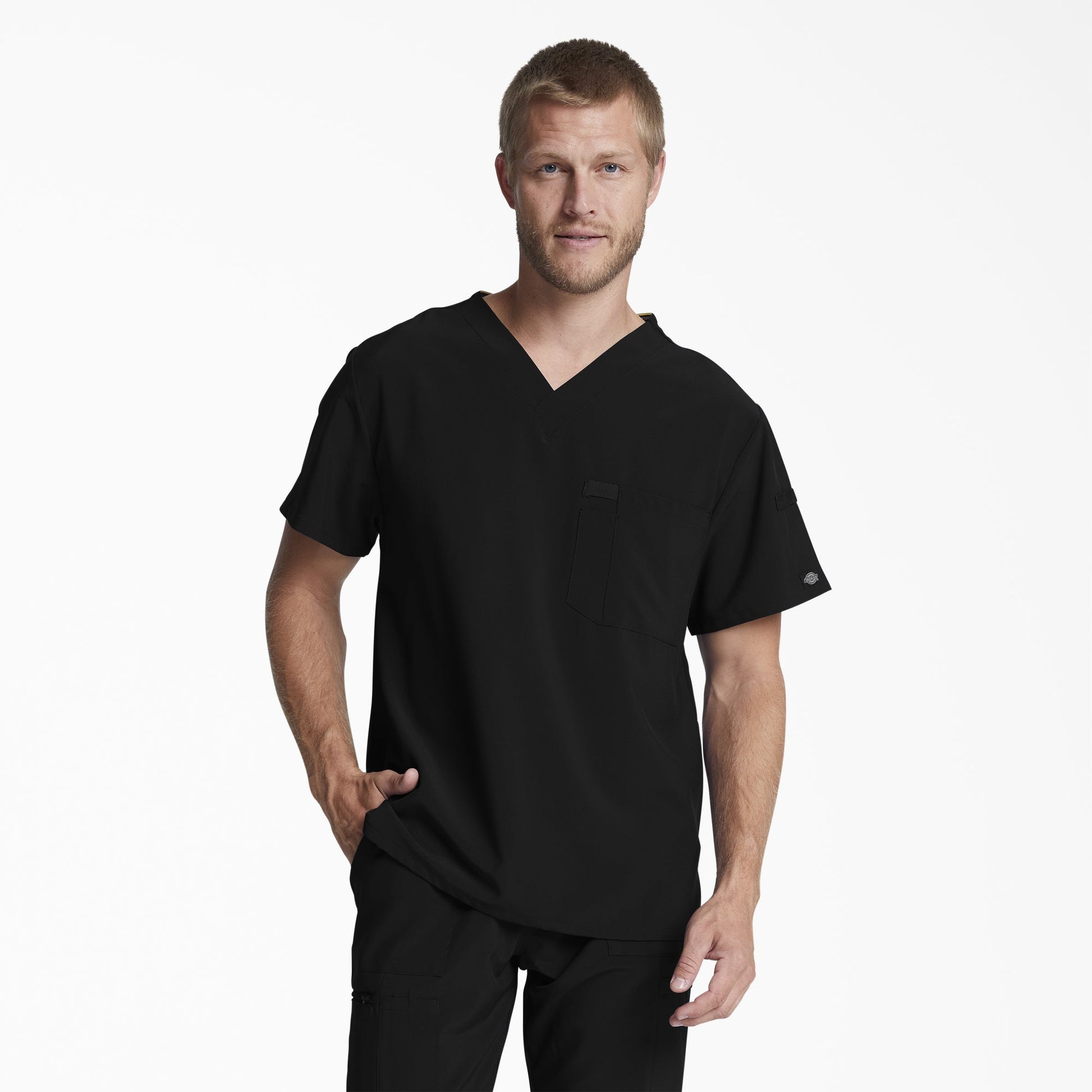 Dickies Men's EDS Essentials Tuckable V-Neck Scrub Top