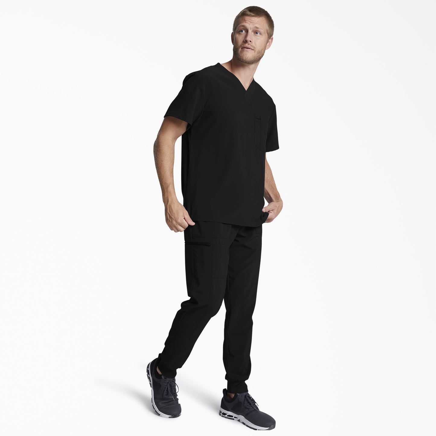 Dickies Men's EDS Essentials Tuckable V-Neck Scrub Top