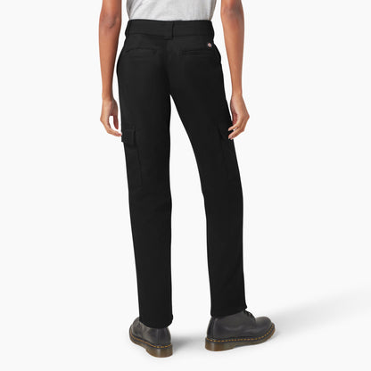 Dickies Women's Super Flex Straight Leg Cargo Pants