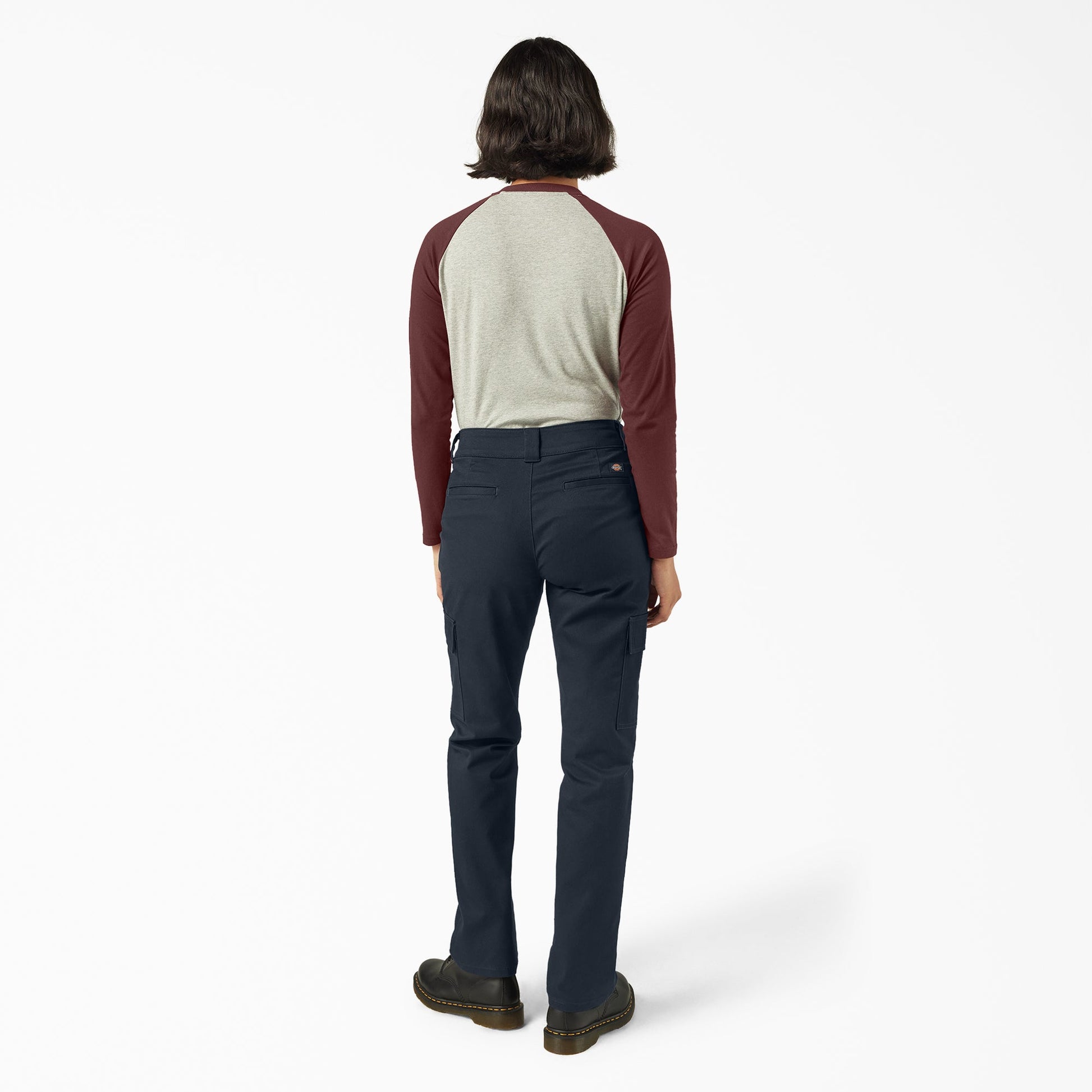 Dickies Women's Super Flex Straight Leg Cargo Pants