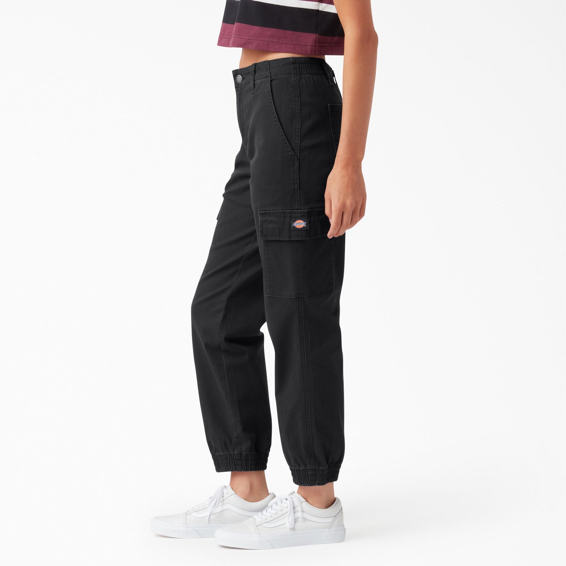 Dickies Women's High Rise Fit Cargo Jogger Pants
