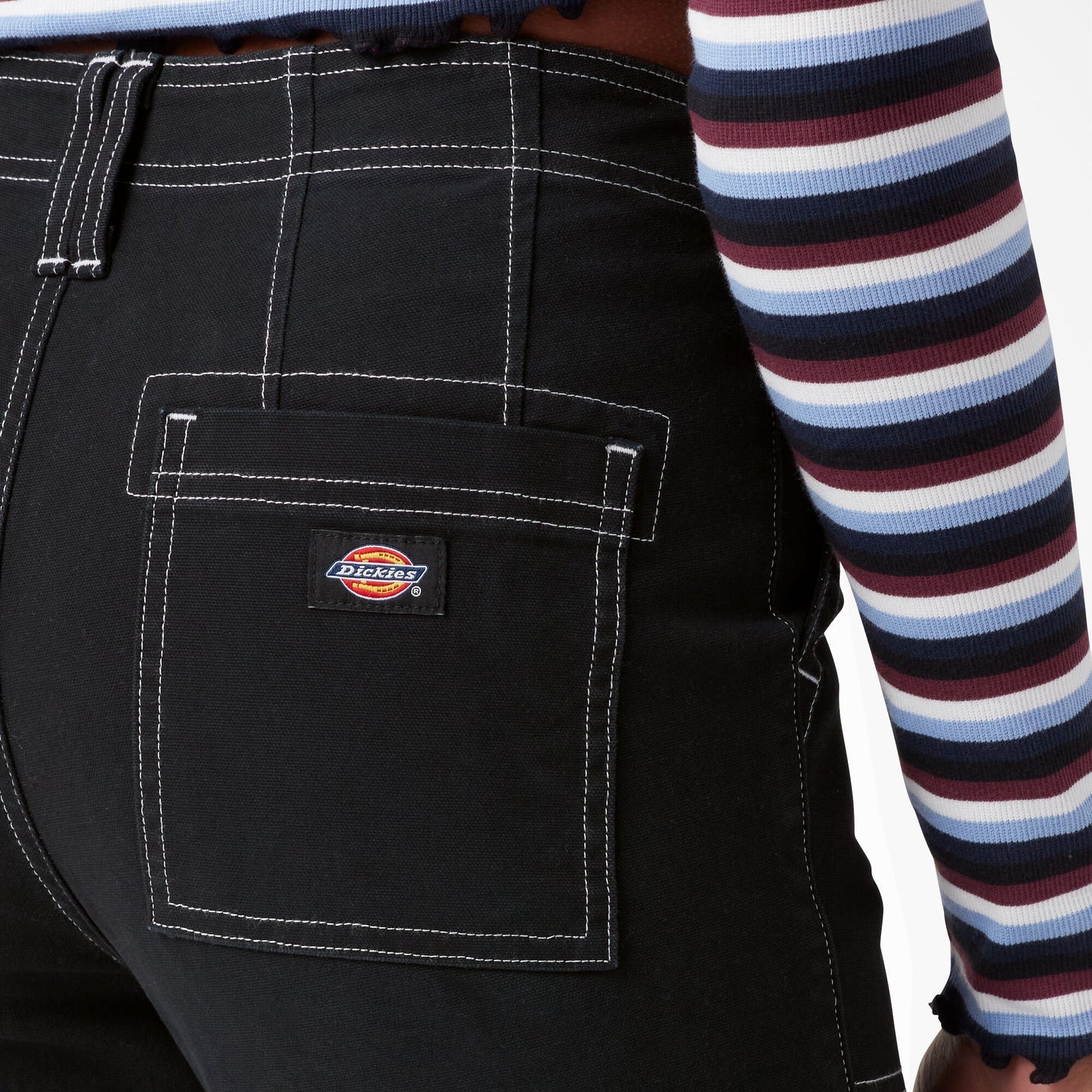 Dickies Women's Skinny Fit Cuffed Cargo Pants