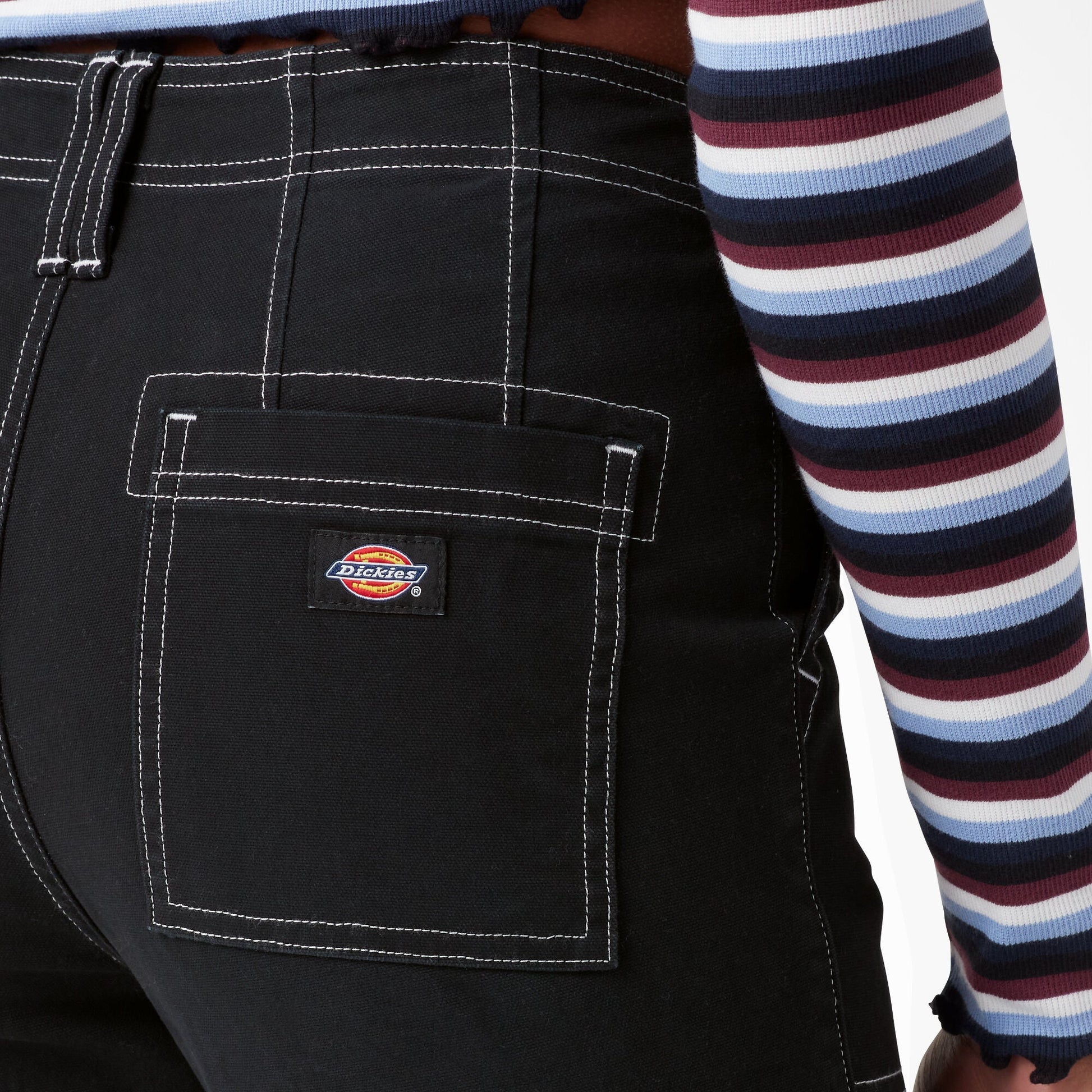 Dickies Women's Skinny Fit Cuffed Cargo Pants