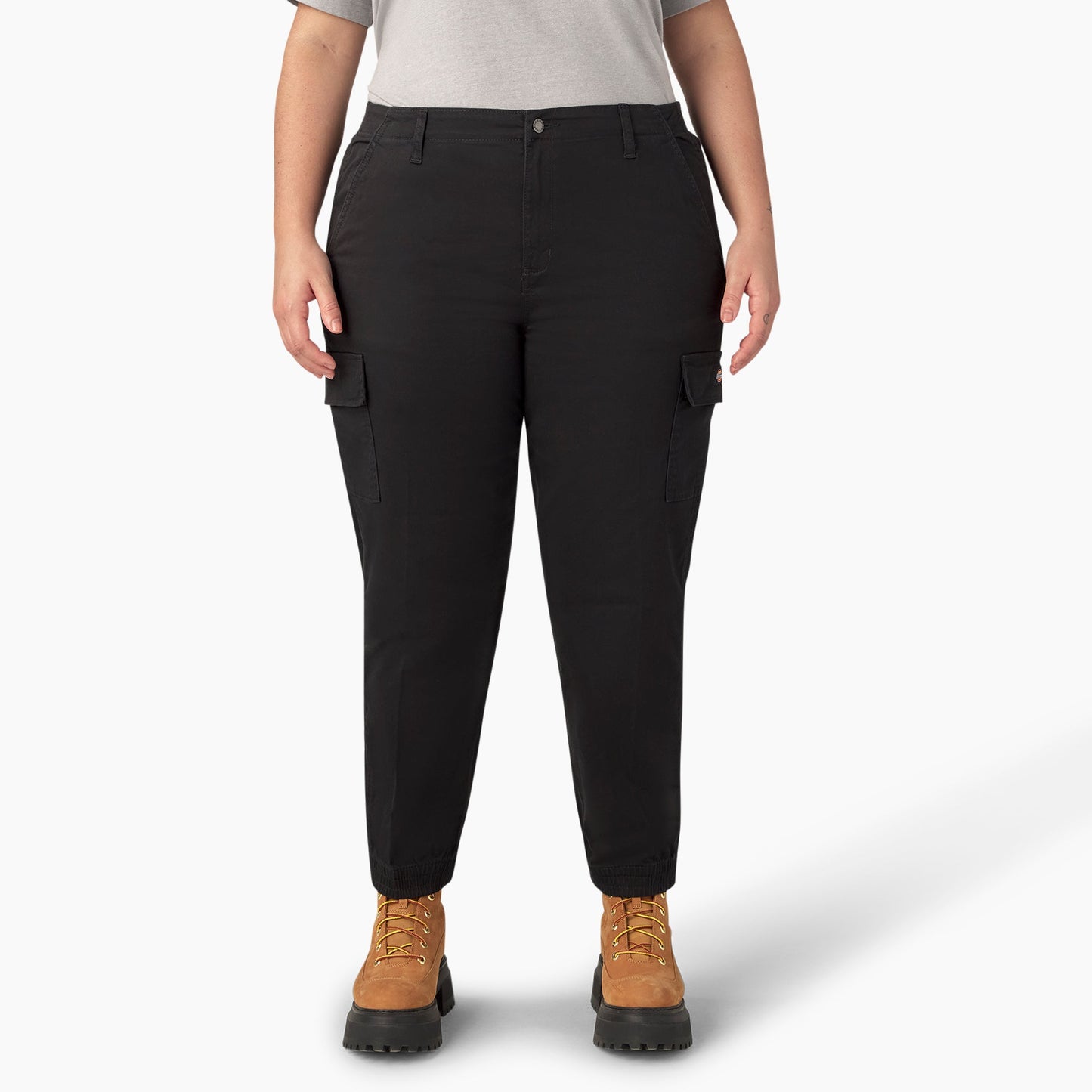 Dickies Women's Plus High Rise Fit Cargo Pants