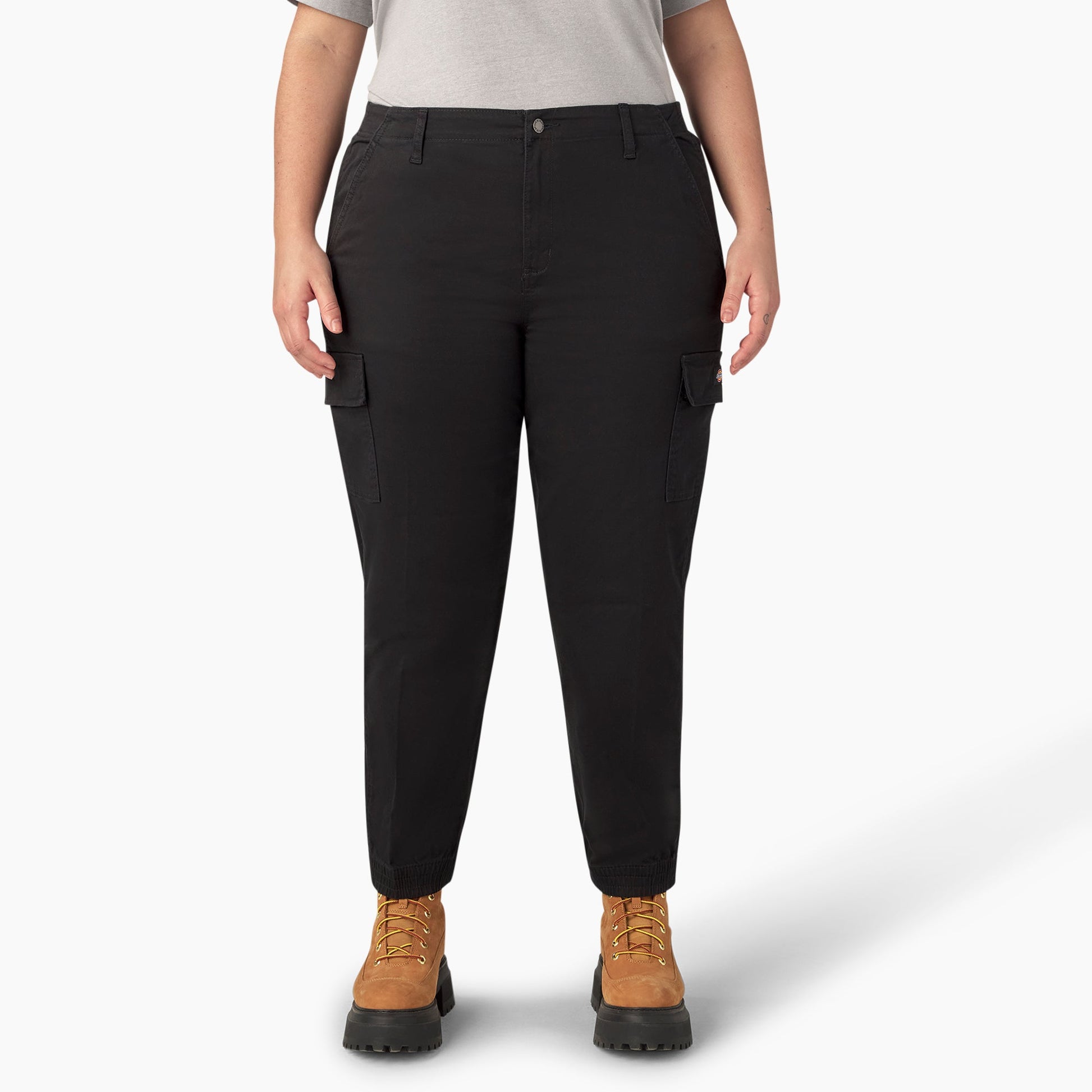 Dickies Women's Plus High Rise Fit Cargo Pants