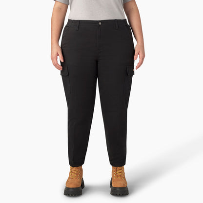 Dickies Women's Plus High Rise Fit Cargo Pants