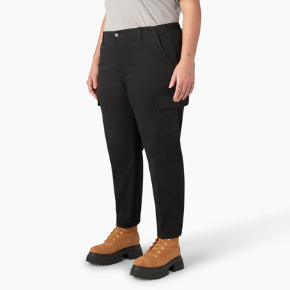 Dickies Women's Plus High Rise Fit Cargo Pants