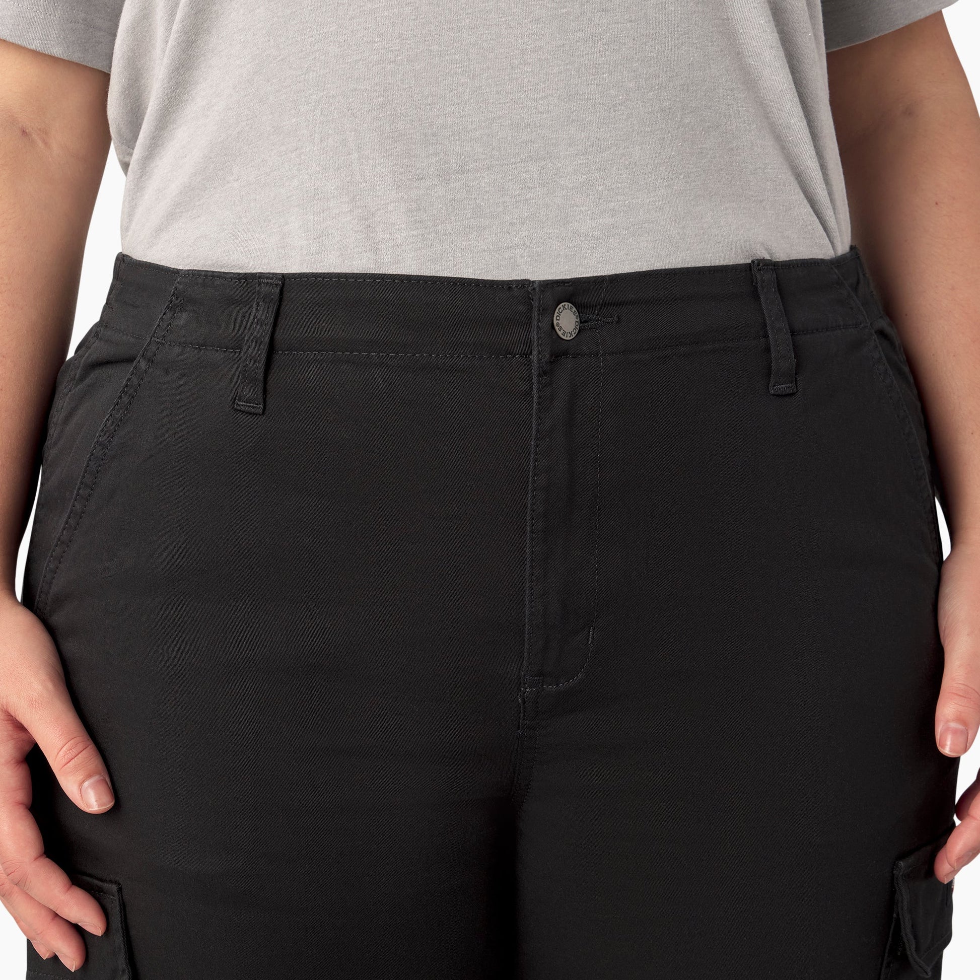 Dickies Women's Plus High Rise Fit Cargo Pants