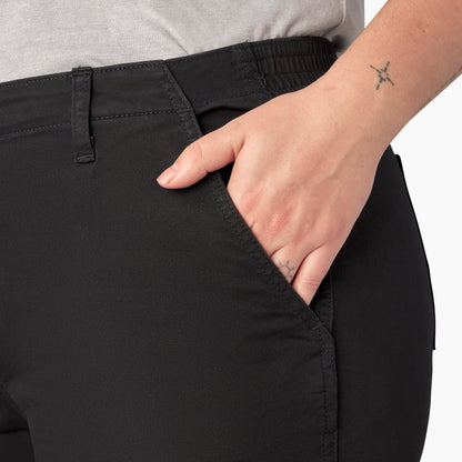 Dickies Women's Plus High Rise Fit Cargo Pants