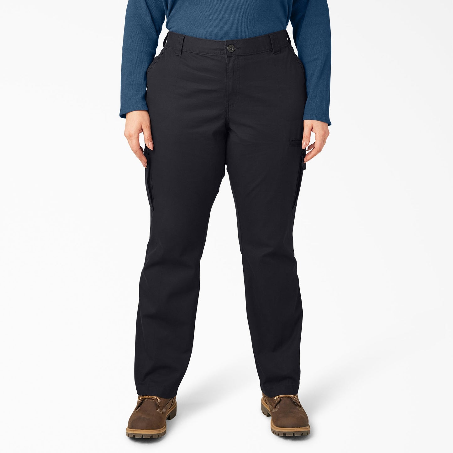 Dickies Women's Plus Relaxed Fit Cargo Pants